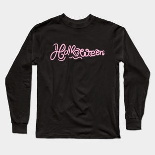 Halloween - Hand Lettering Long Sleeve T-Shirt